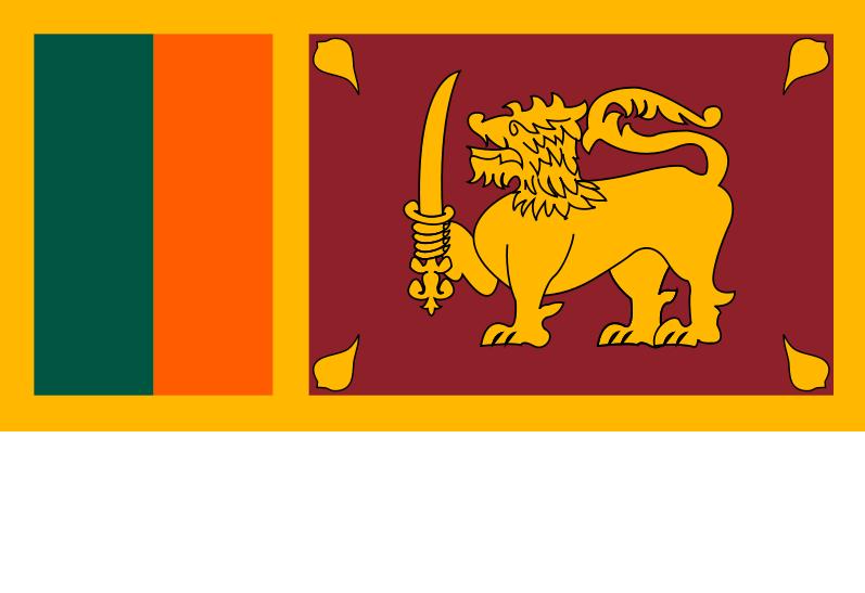 小中大                   描述:斯里兰卡国旗